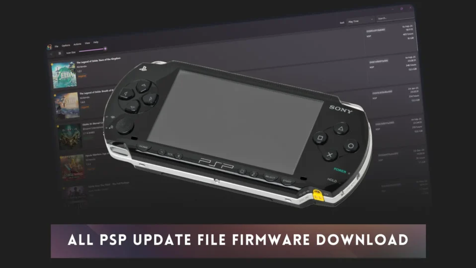 PSP Firmware Latest version